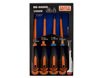 תמונה של סט מברגים שטוח+פיליפס+פוזידרייב מבודד באקו