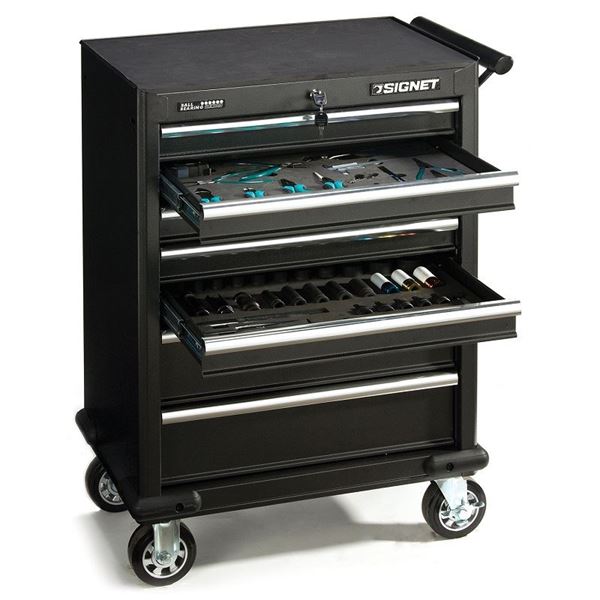 Picture of ארון/עגלת כלים מאובזרת 168 כלים סיגנט