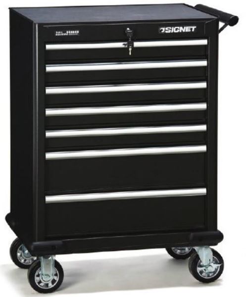 Picture of ארון/עגלת כלים מאובזרת 118 כלים כולל פטיש אוויר 1/2 סיגנט