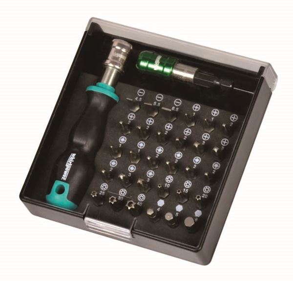 תמונה של סט ביטים 32 י"ח + מתאם + ידית מברג לביטים ווירלפאוור