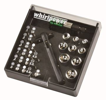 תמונה של סט 31 י"ח בוקסות + ביטים + רצ'ט + מתאם ווירלפאוור