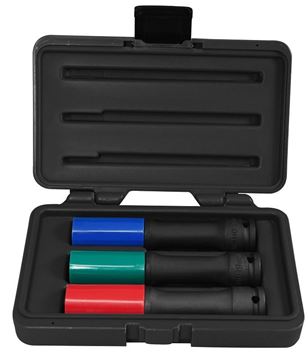 תמונה של סט בוקסה עמוקה וארוכה כח שחור "1/2 3 י"ח ווירלפאוור