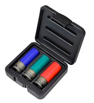 תמונה של סט בוקסה עמוקה כח שחור "1/2 3 י"ח ווירלפאוור