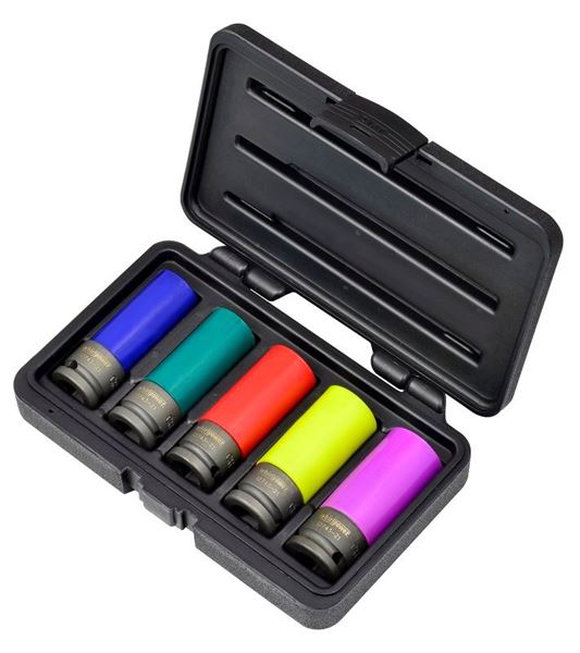 תמונה של סט בוקסה כח שחור "1/2  5 י"ח ווירלפאוור