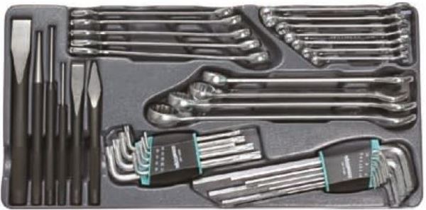 תמונה של מגש פלסטיק סט כלים מעורב 40 י"ח ווירלפאוור