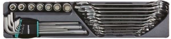Picture of Double Open End Wrenchs And Hex Key Set,26pcs