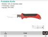 Picture of Foldable Knife, 210mm