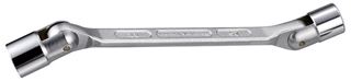 תמונה של מפתח בוקסה פרקי/מתקפל 6x7 מ"מ, אורך - 185 מ"מ ווירלפאוור
