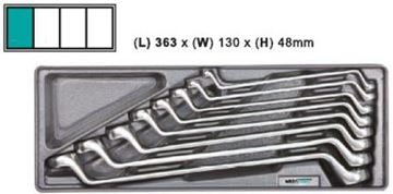 Picture of Double Ring 75° Deep Offset Wrenchs Set ,8pcs 