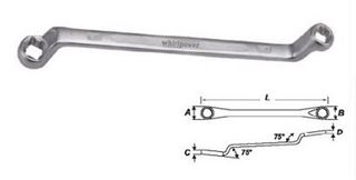 Picture of  Double Ring Torks Wrench 75°, Offset Ring E14xE18