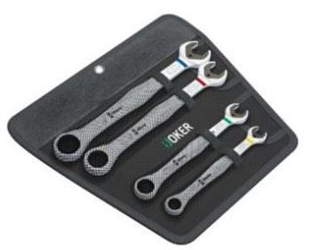 תמונה של סט מפתחות ג'וקר רצ'ט מ"מ 4 י"ח וורה