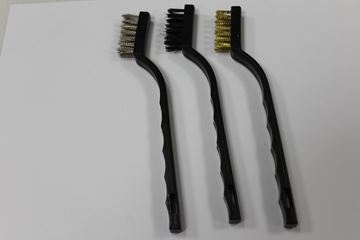 Picture of סט מברשות ניילון פלדה פליז 3 י"ח