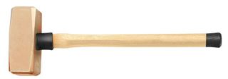 Picture of Non sparking German type Stoning hammer hickory handle CU-BE 2000gr