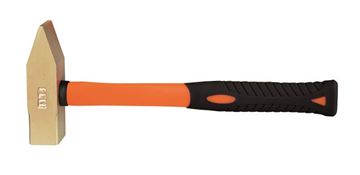 Picture of Non sparking Machinist's hammer Fiberglass handle