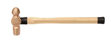 Picture of Non sparking Ball Pein hammer hickoy handle CU-BE
