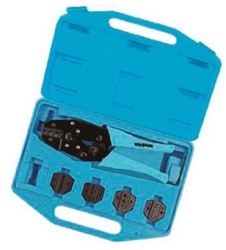 תמונה של סט לוחץ נעלי כבל עם ראשים מתחלפים, 5 י"ח ווירלפאוור