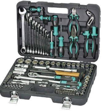 תמונה של סט בוקסות"1/2 ו- "1/4 מעורב מ"מ הכולל 97 י"ח ווירלפאוור