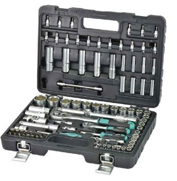 תמונה של סט בוקסות "1/2 ו- "1/4 מעורב מ"מ הכולל 95 י"ח ווירלפאוור