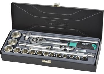 תמונה של סט בוקסות 1/2" מ"מ 19 יחידות 10-32 ווירלפאואר