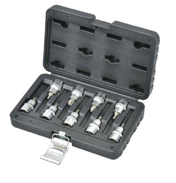 תמונה של סט בוקסות טורקס/כוכב ופיליפס 1/2", 9 י"ח ווירלפאוור