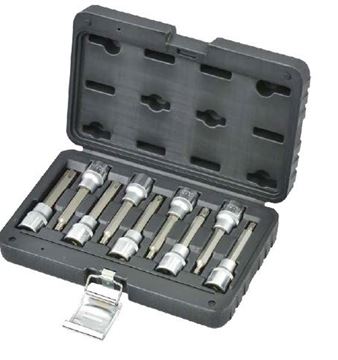 תמונה של סט בוקסות טורקס/כוכב באורך 100 מ"מ 1/2", 9 י"ח ווירלפאוור