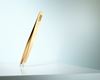 Picture of Tweezers Classic Gold made of stainless steel gold-plated with slanted tips Rubis