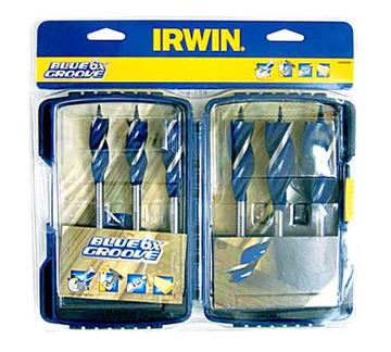 תמונה של סט מקדחים ספירלי לקידוח בעץ 6 י"ח  10506628 אירוין