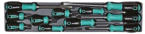 תמונה של סט מברגים פיליפס ושטוח 11 י"ח ווירלפאוור