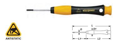 Picture of Antistaic Sloted Mini Screwdriver 140mmL