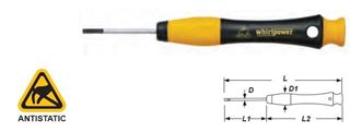 Picture of Antistaic Sloted Mini Screwdriver 0.8 x 140mmL