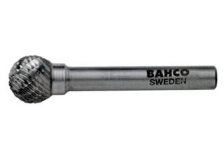 תמונה של פצירה מסתובבת וידיה כדורית, גסה coarse, קנה 6 מ"מ  מידות : קוטר ראש 8 מ"מ, אורך עבודה:7 מ"מ, אורך כללי:47 מ"מ באקו