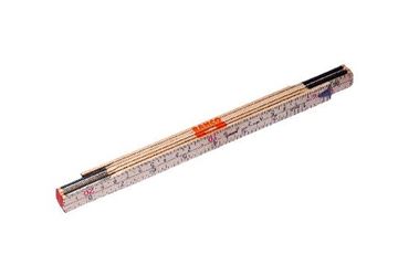 תמונה של סרגל מדידה מעץ 1 מ' מ"מ באקו