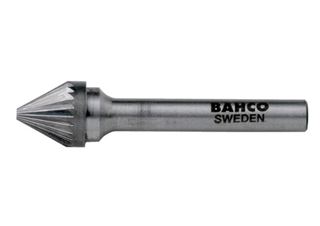 Picture of פצירה מסתובבת וידיה קונית 60°, בינונית medium, קנה 8 מ"מ  מידות : קוטר ראש 16מ"מ, אורך עבודה:16 מ"מ, אורך כללי:56 מ"מ בקו