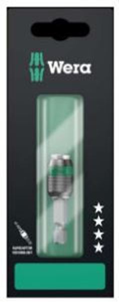 תמונה של מוביל מגנטי Rapidaptor 889/4/1 K SB עם נעילה ושחרור מהיר בקארד 3 י"ח במידות:889/4/1 K 1 x 1/4"x50; וורה