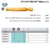 תמונה של ביט 871/4 DC TORQ-SET MPLUS יהלום ארוך 4 כנפיים וורה