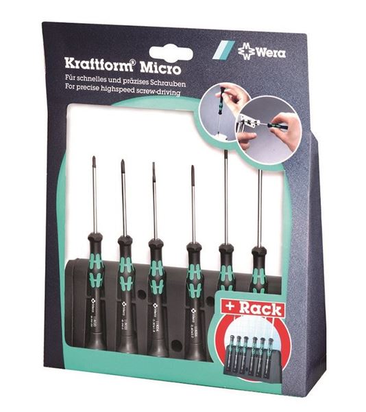 תמונה של סט מברגי אלקטרוניקה וורה, 6 י"ח 2035/6 A 