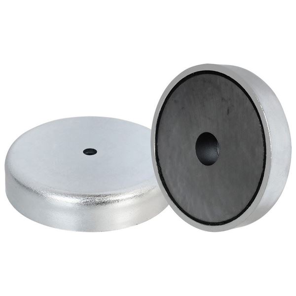 Picture of Ferrite Shallow Pot Magnets