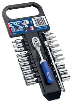 Picture of 22-PIECE SET OF 1/4" SOCKETS