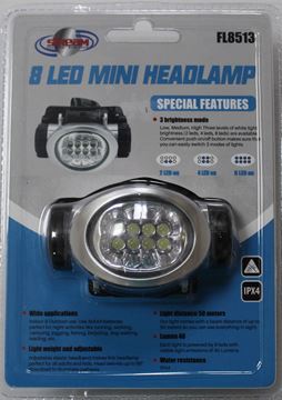Picture of 8 LED MINI HEADLAMP