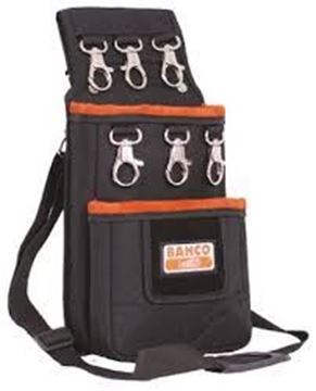 תמונה של פאוץ'/חגורת כלים עם 6 טבעות לחיבור רצועות בקו