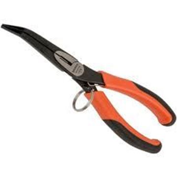 תמונה של שפיץ פלייר מכופף 200 מ"מ עם טבעת ביטחון בקו