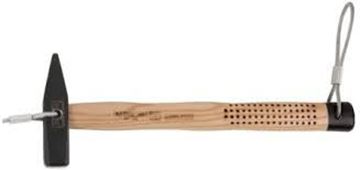 תמונה של פטיש פלדה 300 גרם עם לולאת ביטחון ידית עץ בקו