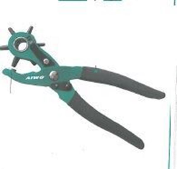Picture of punch plier with dipped handle
