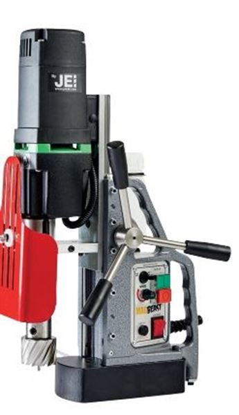 תמונה של JEI DRILL-HM50TS  מקדחה מגנטית עם מברז + בסיס מסתובב                                                  