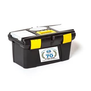 תמונה של ארגז כלים  "12 פלסטיק משולב "בבושקה" רוחב 32 ס”מ, עומק 17.5 ס"מ, גובה 16 ס"מ