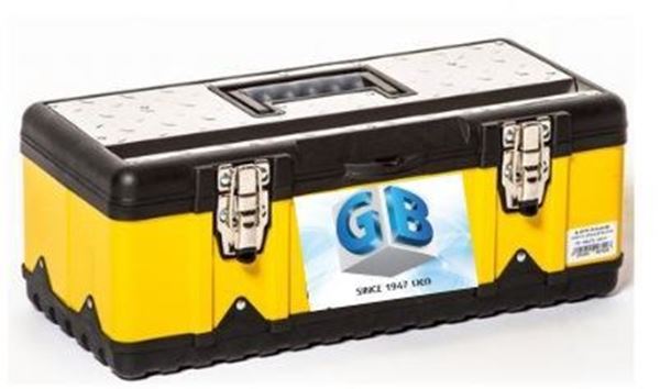 תמונה של ארגז כלים משולב נירוסטה 23" רוחב - 63 ס"מ , עומק - 23.5 ס"מ גובה - 28 ס"מ