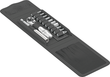 תמונה של ערכת ציקלופ קומפקטית 12 חלקים של WERA לרוכבי אופניים וורה 