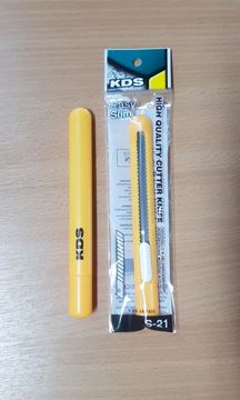 תמונה של סכין יפני צר פלסטיק KDS