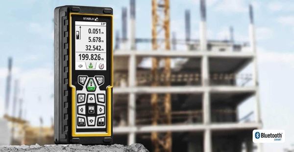 תמונה של מד טווח / מודד מרחק לייזר עם מסך LCD ל 200 מטר דגם LD 520 סטבילה