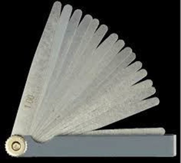 תמונה של מד מרווח עלים / פילרגייטש 20 עלים 0.05-1 מ"מ ווירלפאוור 